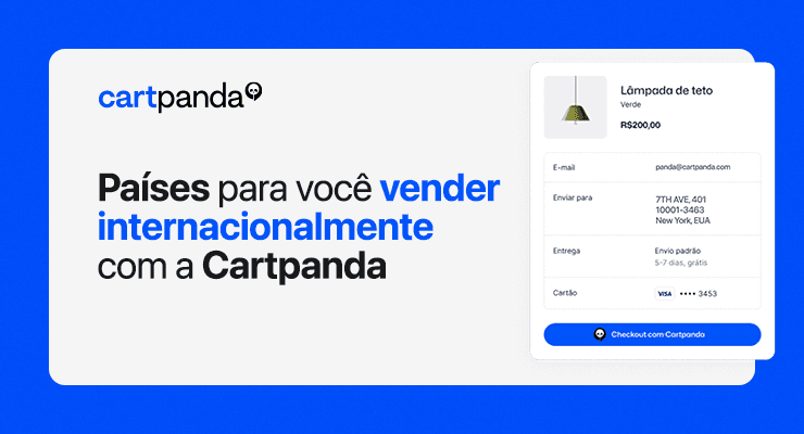 Países para você vender internacionalmente com a Cartpanda