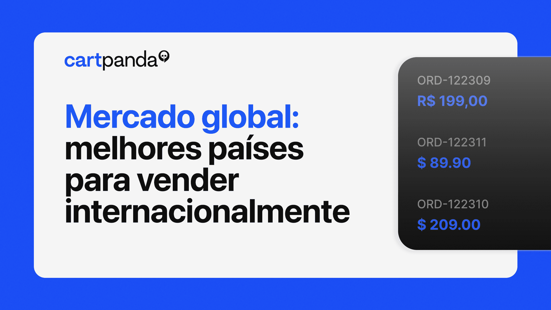 Mercado global: Quais os melhores países para vender internacionalmente?
